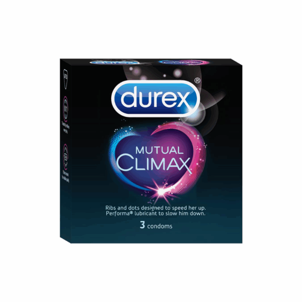 Durex Mutual Pleasure Condom 3 Pieces - Image 1