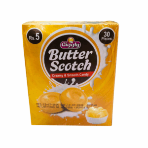 Giggly Butter Scotch Creamy & Smooth Candy 30 Pieces